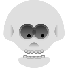 Skype 💀 Skull Emoji
