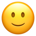 Apple 🙂 Fake Smile Emoji