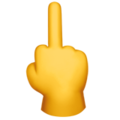Apple 🖕 Middle Finger Emoji