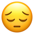 Apple 😔 Sad Emoji