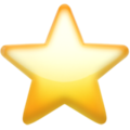 Apple ⭐ Star Emoji