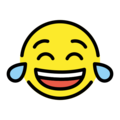 Openmoji😂 Laughing Emoji