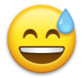 LG😅 Sweat Emoji