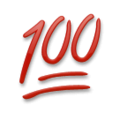LG💯 100 Emoji