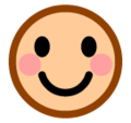 SoftBank ☺️ Smiley Blushing Emoji