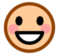 SoftBank 😃 Big Smile Emoji