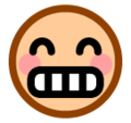 SoftBank 😁 Grinning Emoji