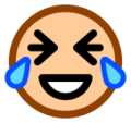 SoftBank 😂 Laughing Emoji