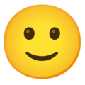 Google 🙂 Fake Smile Emoji