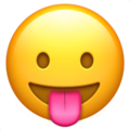 Apple 😛 Tongue Sticking Out Emoji