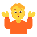 Microsoft ¯\_(ツ)_/¯🤷🤷‍♂️🤷‍♀️ Shrug Emoji