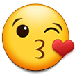 Samsung 😘 Kiss Emoji