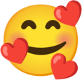 Samsung 🥰 Heart Face Emoji