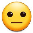 Samsung 😐 Straight Face Emoji