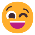 Microsoft 😉 Wink Emoji