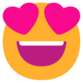 Microsoft 😍 Heart Eyes Emoji
