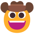 Microsoft 🤠 Cowboy Emoji