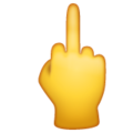 Whatsapp 🖕 Middle Finger Emoji