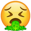 Whatsapp 🤮 Vomit Emoji