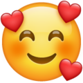 Twitter 🥰 Heart Face Emoji