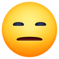 Facebook 😑 Expressionless Emoji