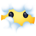 Facebook 😶‍🌫️ Face in Clouds Emoji