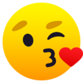 Joypixels 😘 Kiss Emoji