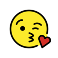 Openmoji😘 Kiss Emoji