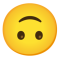 Google 🙃 Upside Down Emoji