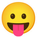 Google 😛 Tongue Sticking Out Emoji