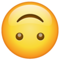 Whatsapp 🙃 Upside Down Emoji