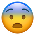 Apple 😨 Scared Emoji