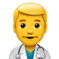 Apple 👨‍⚕️ Doctor Emoji