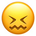 Apple 😖 Confounded Emoji