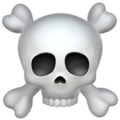 Apple ☠️ Skull And Crossbones Emoji