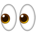 Apple 👀 Side Eye Emoji