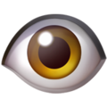 Apple 👁️ Red Eye Emoji
