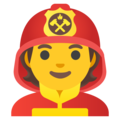 Google 🧑‍🚒👨‍🚒👩‍🚒 Firefighter Emoji