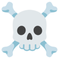 Google ☠️ Skull And Crossbones Emoji