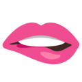 Google 🫦 Lip Bite Emoji