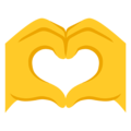 Google 🫶 Heart Hands Emoji