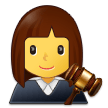 Samsung 👩‍⚖️🧑‍⚖️‍📝 Lawyer Emoji