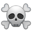 Samsung ☠️ Skull And Crossbones Emoji