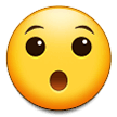 Samsung 😯 Hushed Face Emoji
