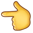 Samsung 👈 Point Left Emoji