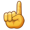 Samsung ☝️ Point Up Emoji