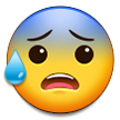 Samsung 😰 Anxious Emoji