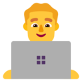 Microsoft 🧑‍💻👨‍💻👩‍💻 Technology Emoji