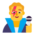 Microsoft 👨‍🎤👩‍🎤 Singer Emoji