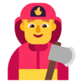 Microsoft 👨‍🚒👩‍🚒 Fireman Emoji